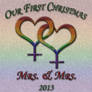 Our First Christmas Lesbian Pride