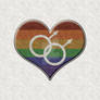 Gay Pride Heart