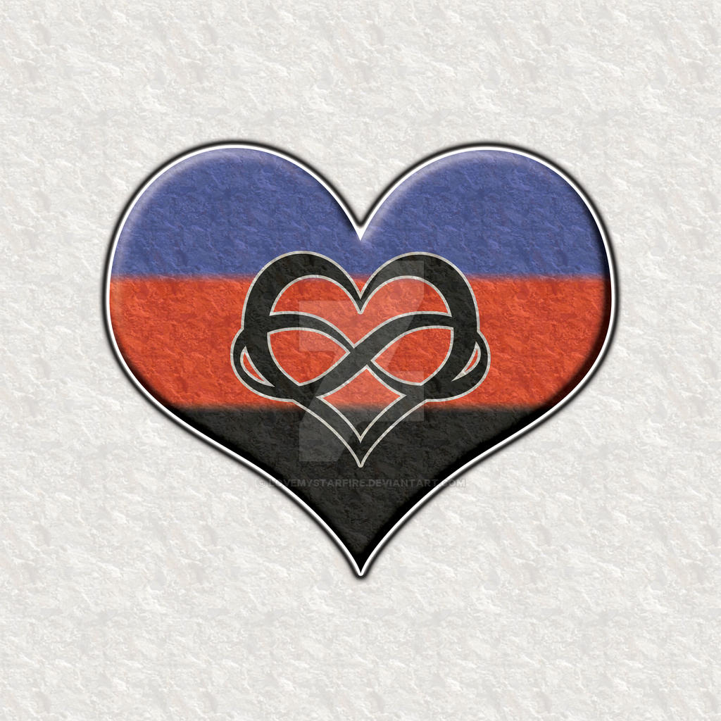 Poly Infinity Polyamory Pride Heart with Infinity Heart by lovemystarfire on DeviantArt