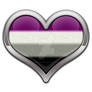 Asexual Pride Heart