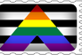 Straight Ally Pride Stamp