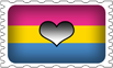 Panromantic Pride Stamp by lovemystarfire
