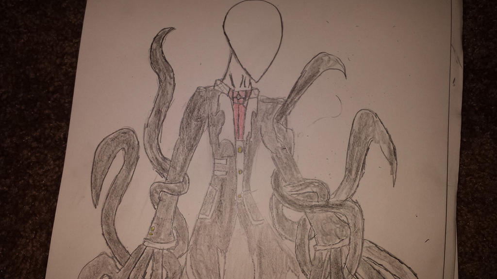 Slender Man Color slender man in color by chaotic-distortion on DeviantArt