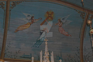 Detail, St. Mary's,Praha,Texas