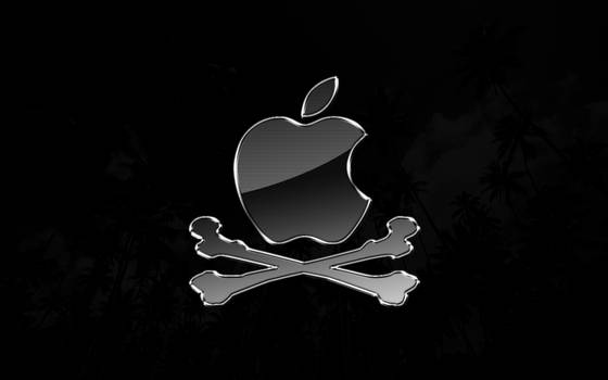 Apple Crossbones Wallpaper 2