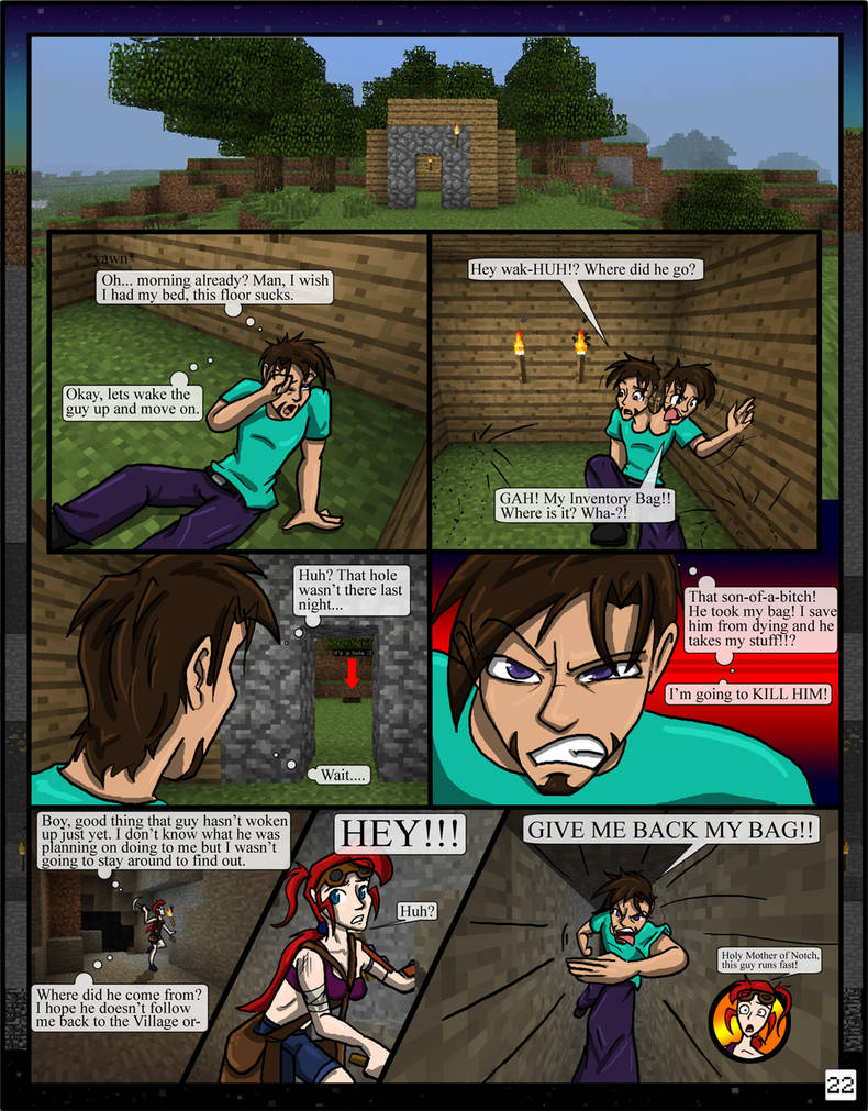 Minecraft: The Awakening Pg22 by TomBoy-Comics on DeviantArt