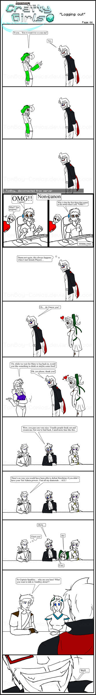 Minecraft Comic: CraftyGirls Pg 66 by TomBoy-Comics on DeviantArt