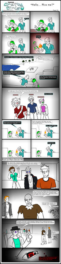 Minecraft Comic: CraftyGirls Pg 112
