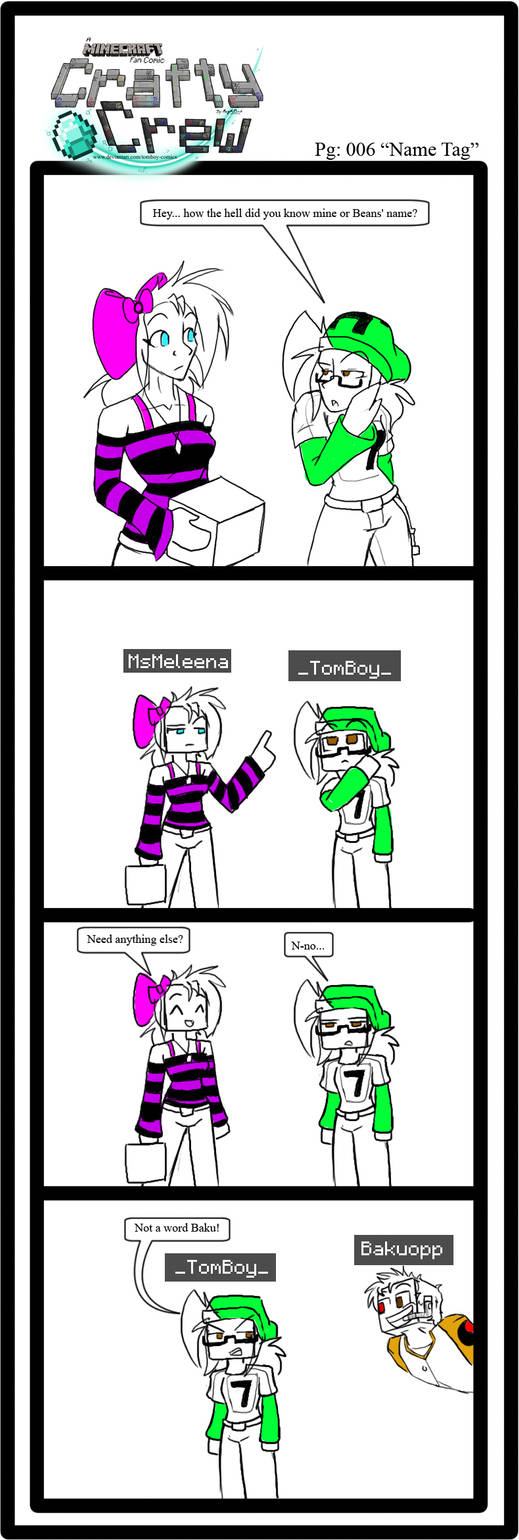 CraftyCrew Comic Pg006 by TomBoy-Comics on DeviantArt