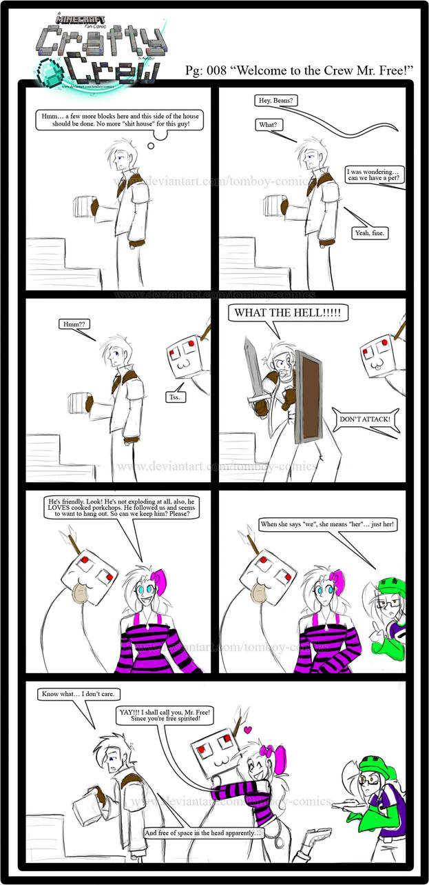 CraftyCrew Comic Pg 008 by TomBoy-Comics on DeviantArt