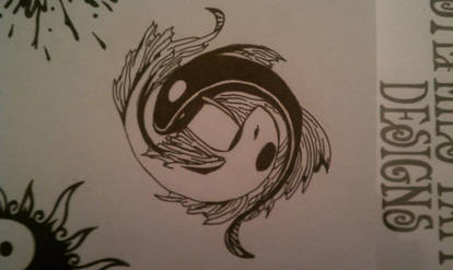 koi fish yin and yang