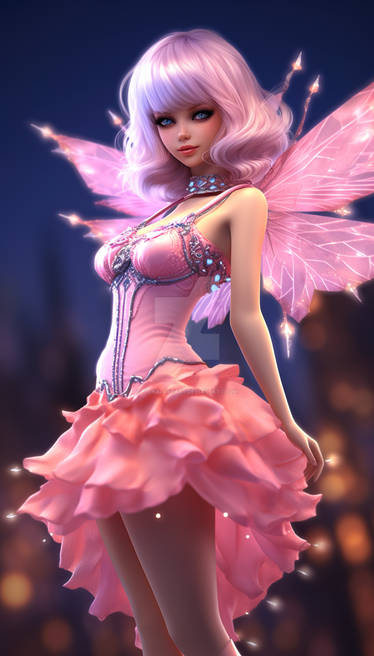 Beauty rose fairy