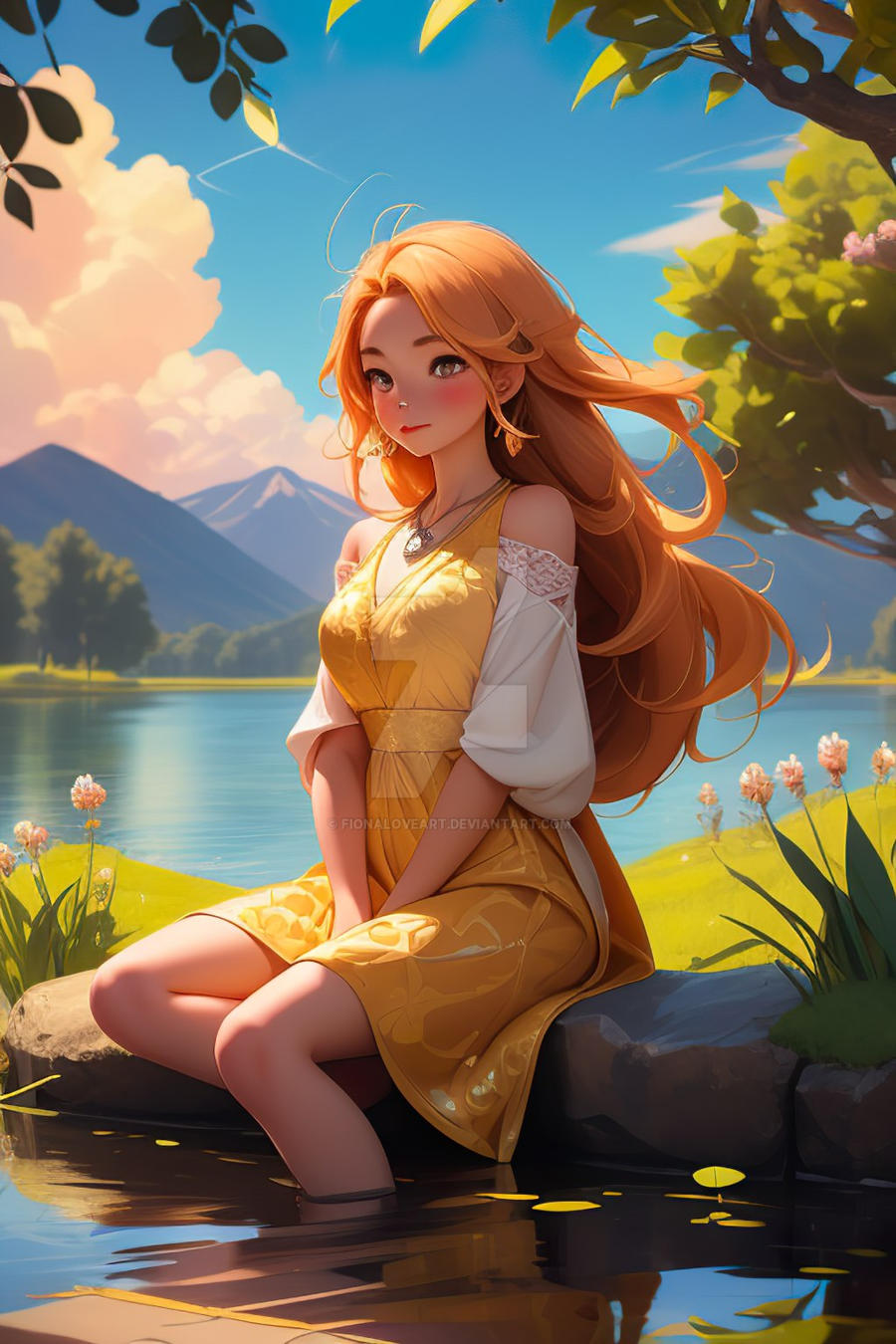 Beautiful Anim Beautiful anime art by Fionaloveart on DeviantArt