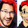 Real vs The Fan-Art (Markiplier) 