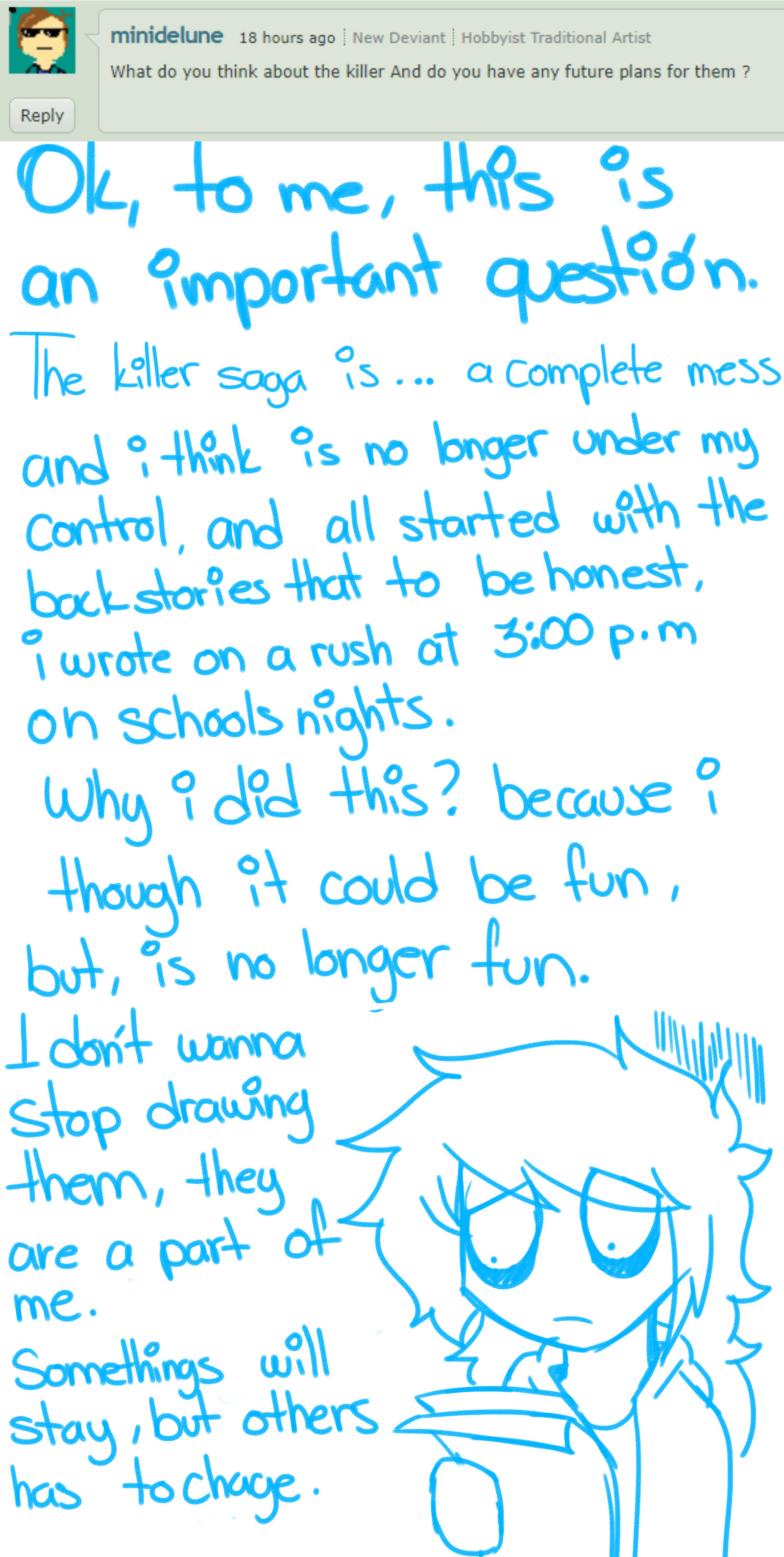 Question 65 by Rocker2point0 on DeviantArt