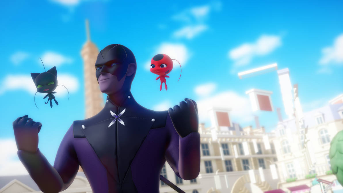 Ladybug Monark Monarch gets the Ladybug and Chat Noir miraculous! by StevenSeriesMMD ...