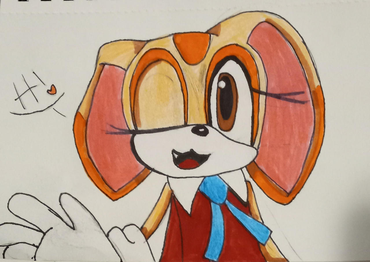 Cream The Rabbit Thinking Cream the rabbit! by shadowcat3212 on DeviantArt