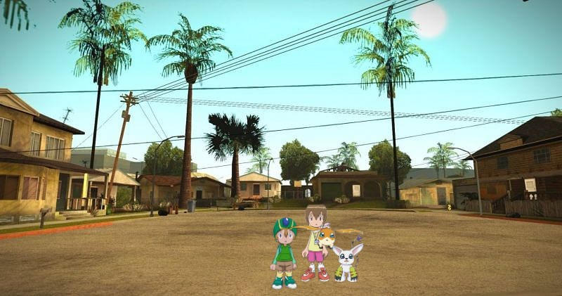 Gta Rp Kari T.K, Patamon, Kari, and Gatomon in GTA San Andreas by AndrewOmar06 on ...