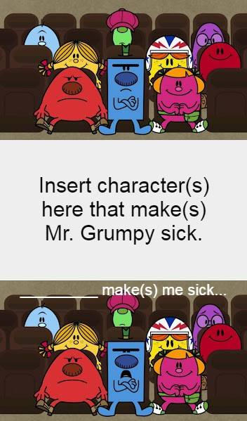 Blank that makes Mr. Grumpy Sick Meme ( Template ) by AndrewOmar06 on ...
