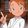 Sora Takenouchi as a Black Belt in Taekwondo