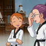 Sora and Yolei as Black Belts in Taekwondo