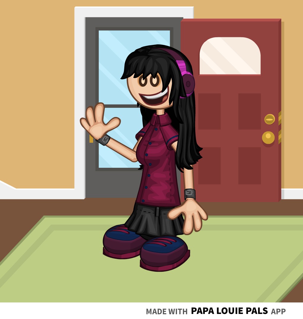 Me in Papa Louie: WPA Papa's Pizzeria by AlexYT2 on DeviantArt