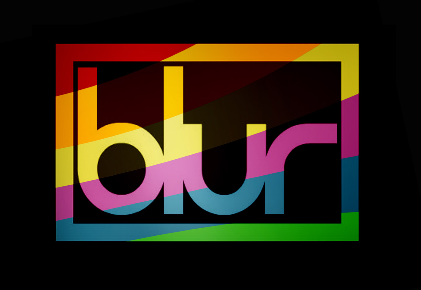 Rainbow Blur logo