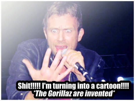 Damon Albarn meme