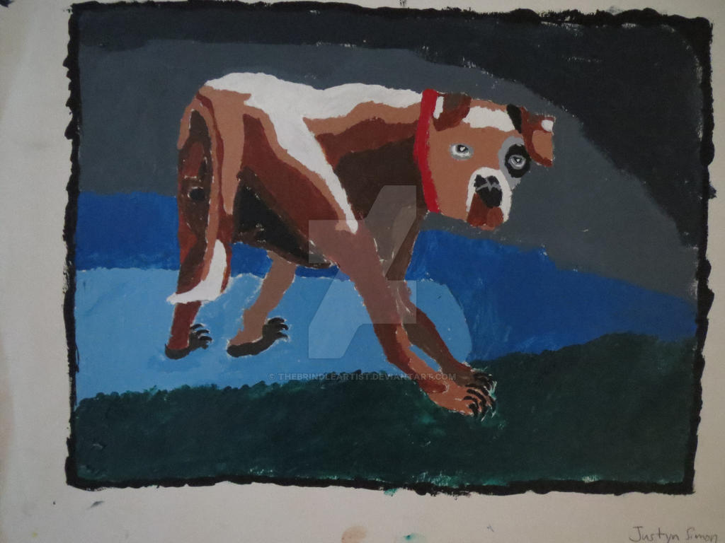 Acrylic Dog