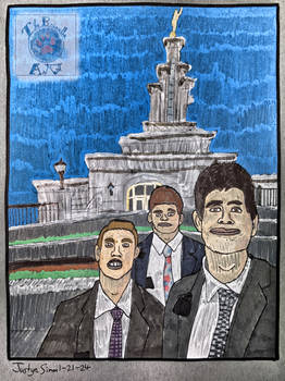 Missionaries at the Columbia River Temple