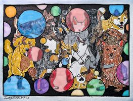 Abstract Pack: Ten Dogs in One Vision