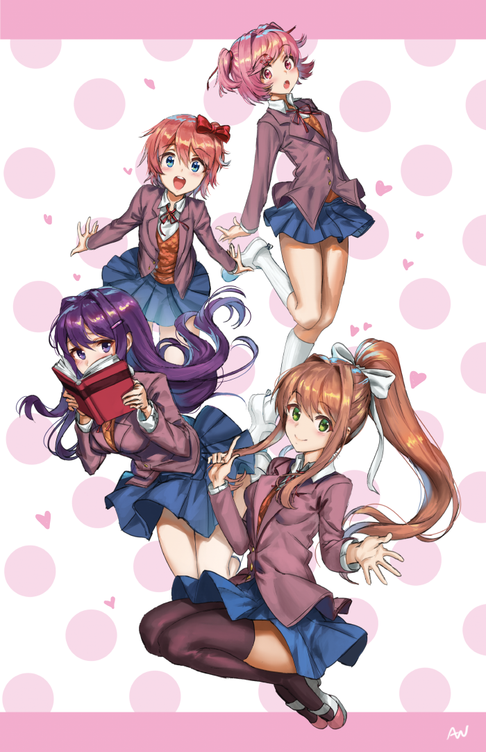 Doki Doki Literature Club By AthenaWyrm On DeviantArt doki-doki-literature-club-by-athenawyrm-on-deviantart