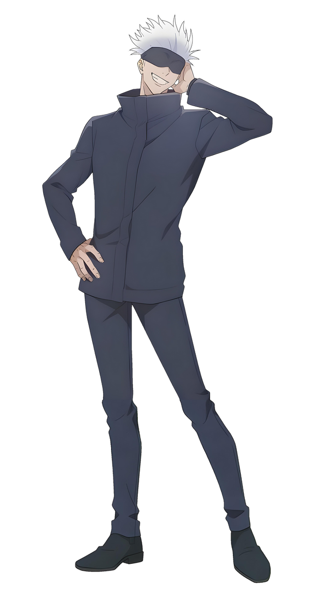 Satoru Gojo Render by NORM4NSZ on DeviantArt