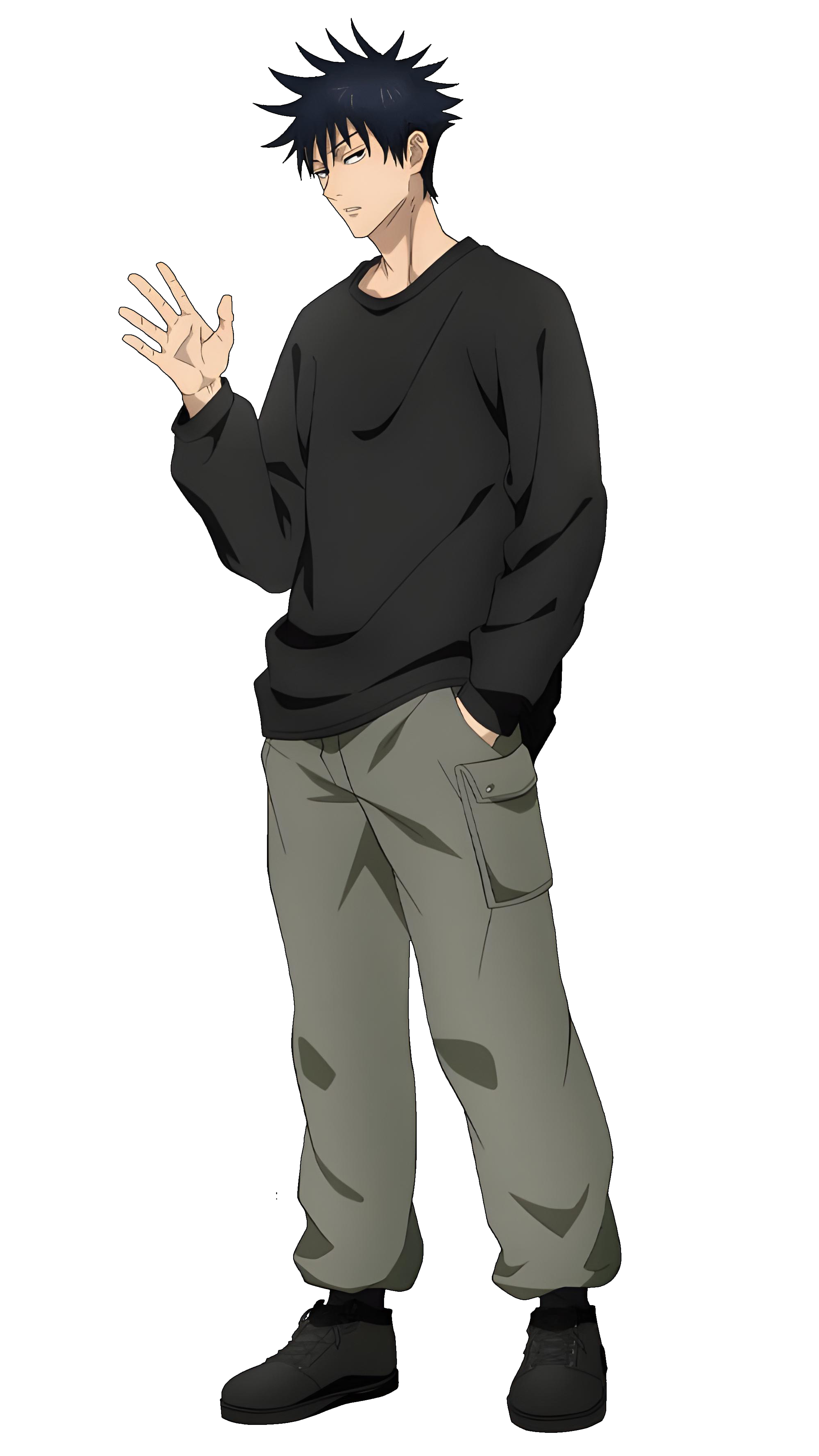 Megumi Fushiguro Render by NORM4NSZ on DeviantArt