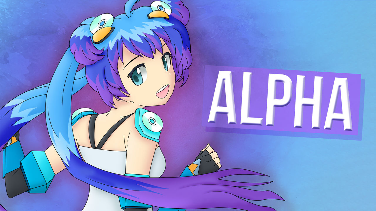 Digital drawing Alpha by bardi98 on DeviantArt