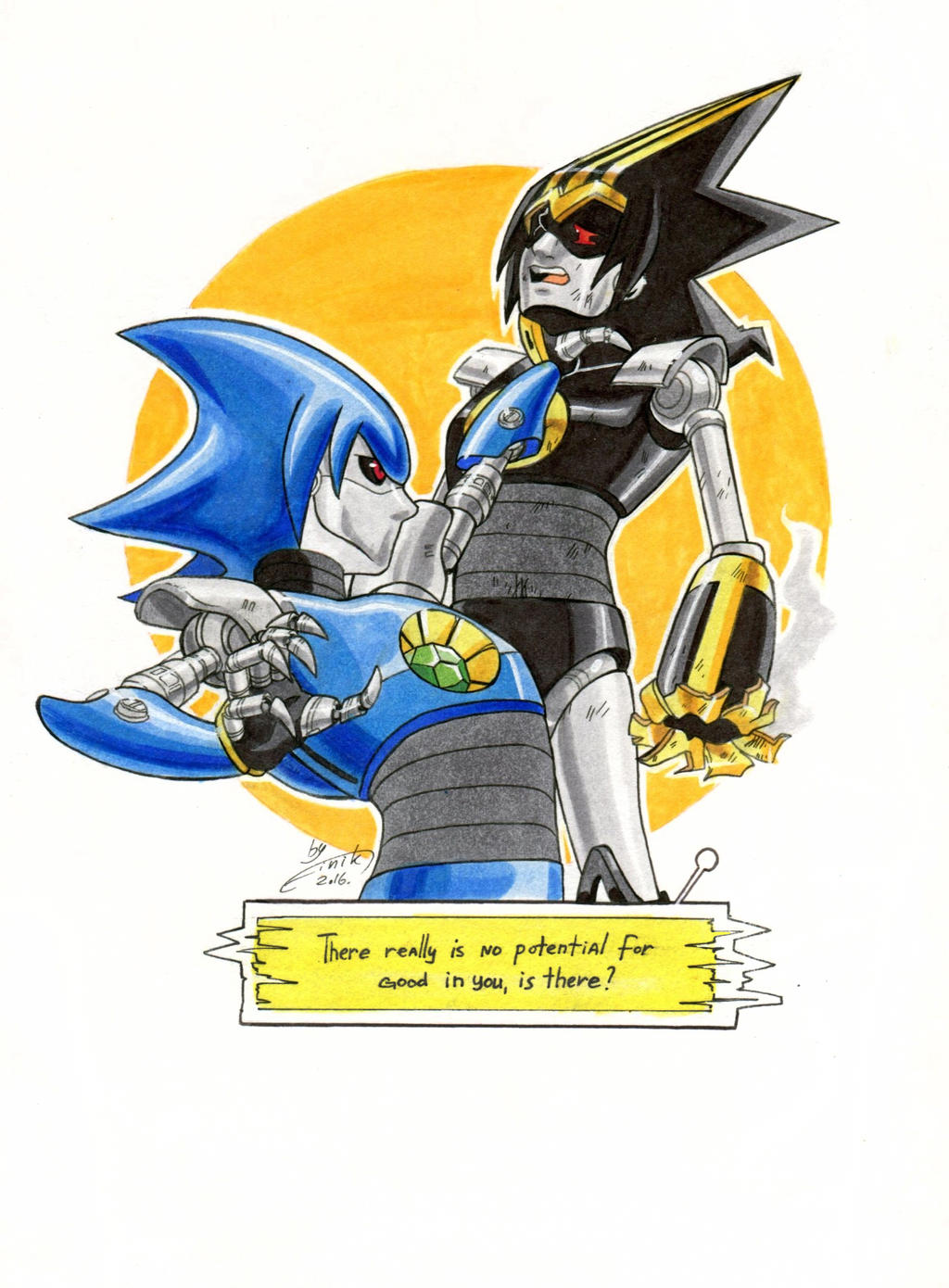 Humanization: Shard vs. Metal Sonic