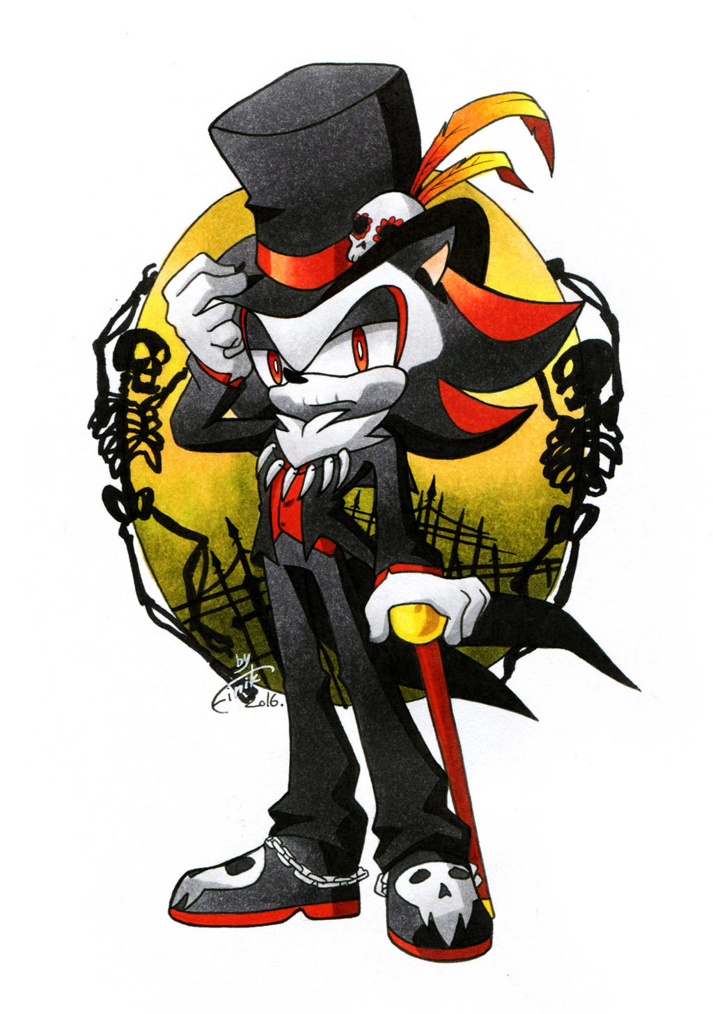 Baronstrap Shadow Baron Shadow by FinikArt on DeviantArt