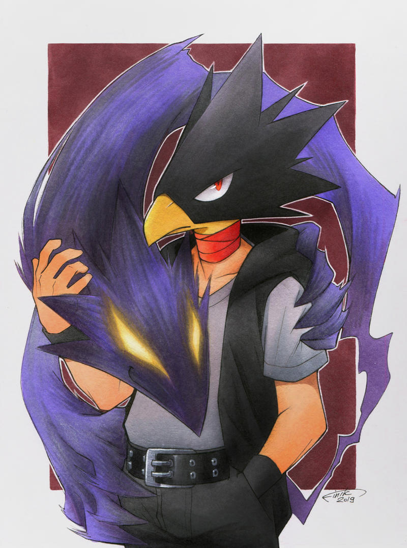 Tokoyami by FinikArt on DeviantArt