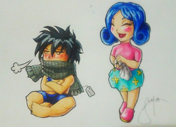 Chibi Gruvia - Marker Practice