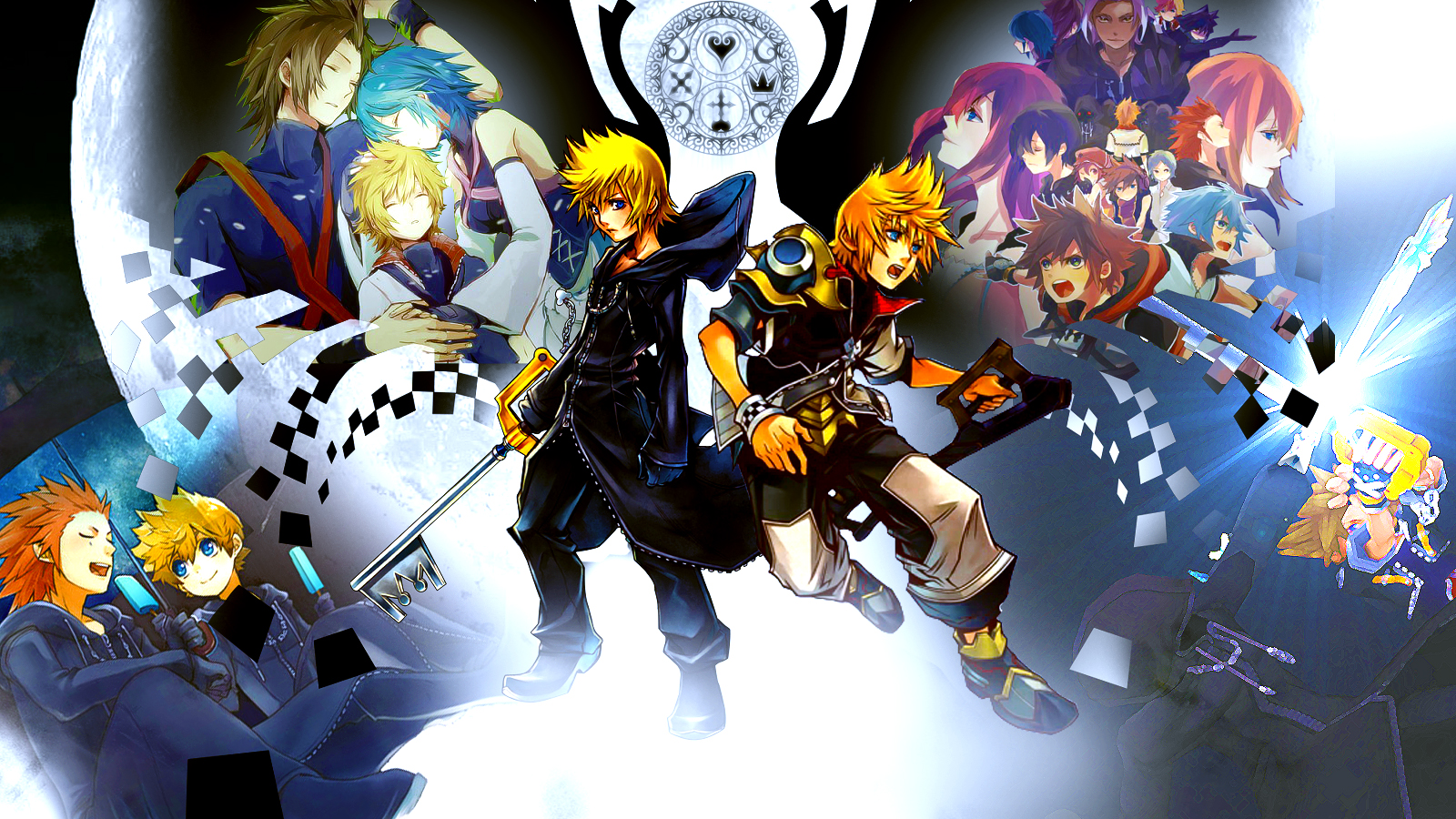 Hi Hello  Kingdom hearts, Kingdom hearts fanart, Kingdom hearts wallpaper