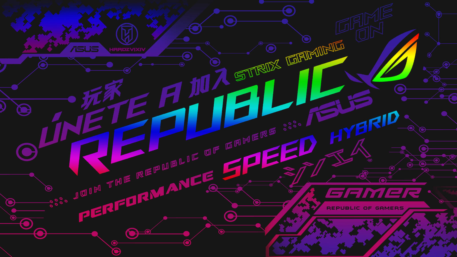 ASUS Republic of Gamers - Check out the 'Rainy Night' wallpaper! Get your ROG  background here ☛ https://rog.asus.com/wallpapers/rog2018/ | Facebook
