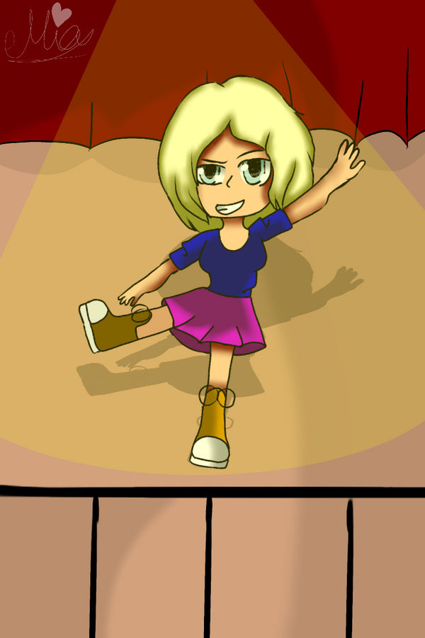 Dancing chibi by miagamerXD on DeviantArt