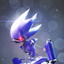 Metal Sonic model/render