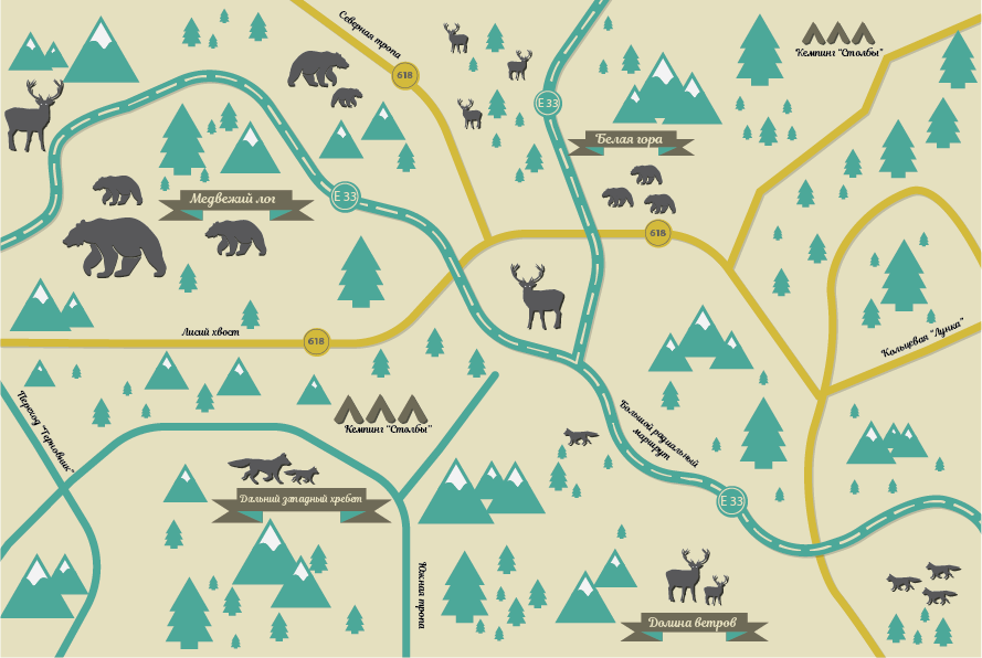Forest map by Disn0mia on DeviantArt