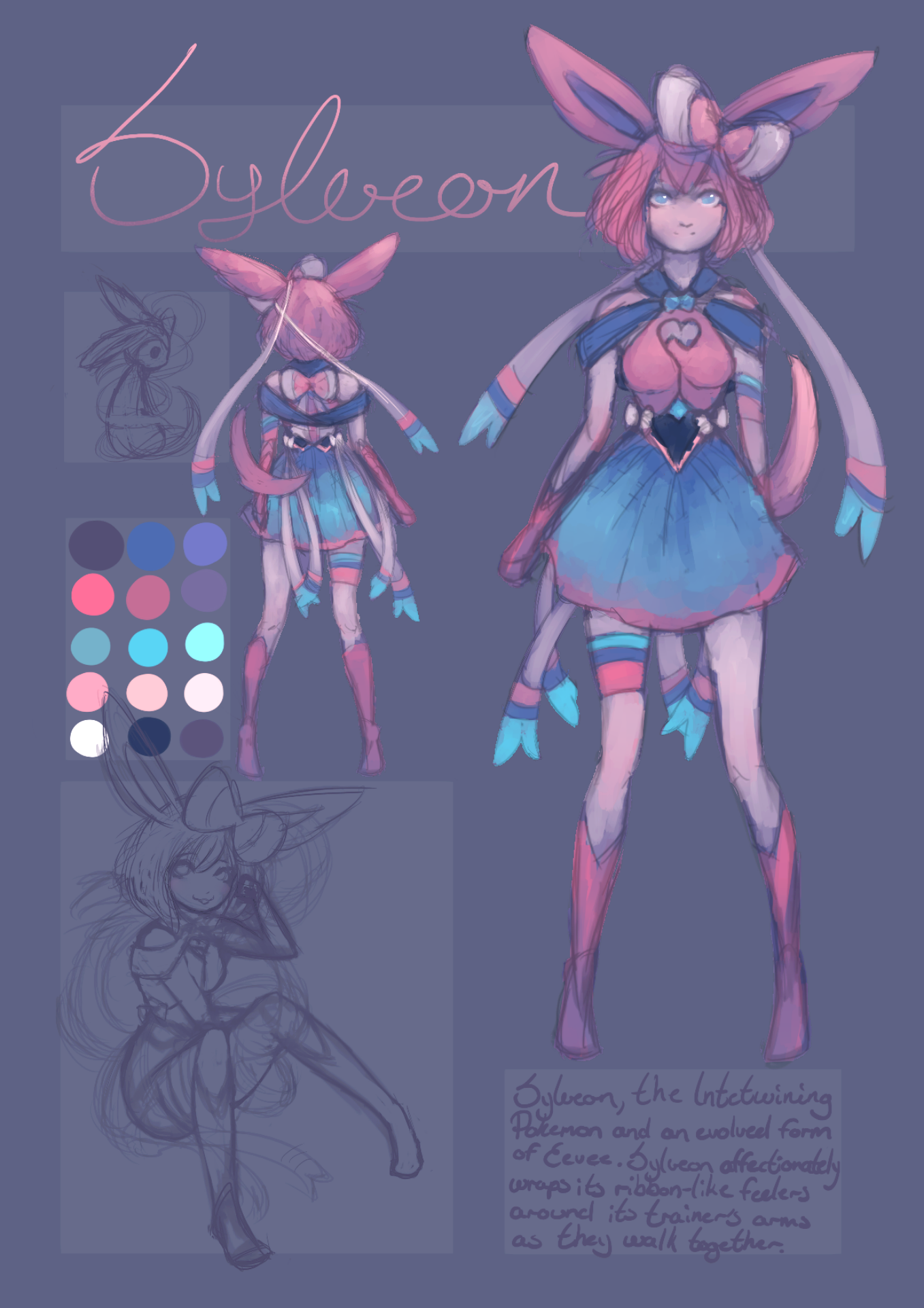 Sylveon Gijinka 