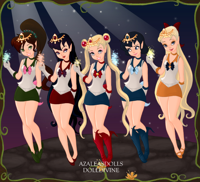 Sailor Moon and the Inner Senshi