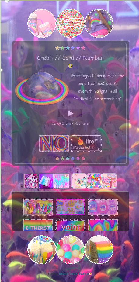 Kidcore Aesthetic Code by Steal-Your-Waifu on DeviantArt