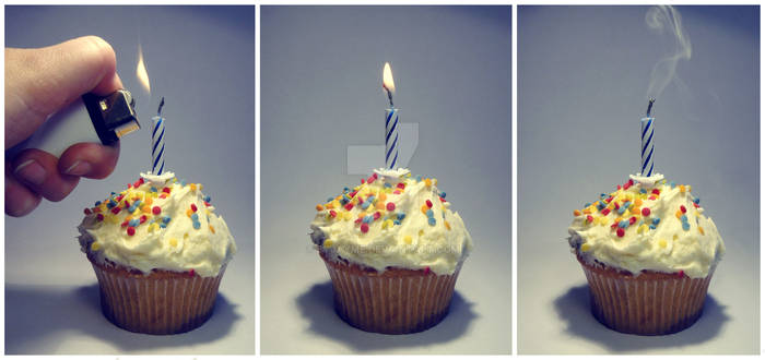 Birthday Cupcake.