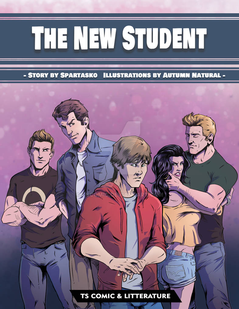 Comic Book Student THE NEW STUDENT - E Book (FIRST PROJECT!) by TSComic on DeviantArt