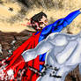 DC Civil War...Captain Atom Vs Superman